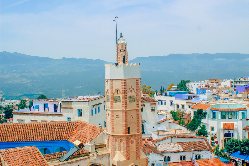 la gran mezquita Chefchaouen