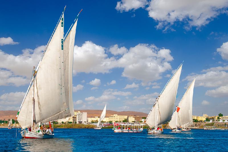Los cruceros por el Nilo son excelentes durante las vacaciones